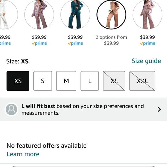 2 piece ruffle pajamas NWOT SIZE SMALL - Picture 5 of 7